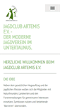 Mobile Screenshot of jc-artemis.de